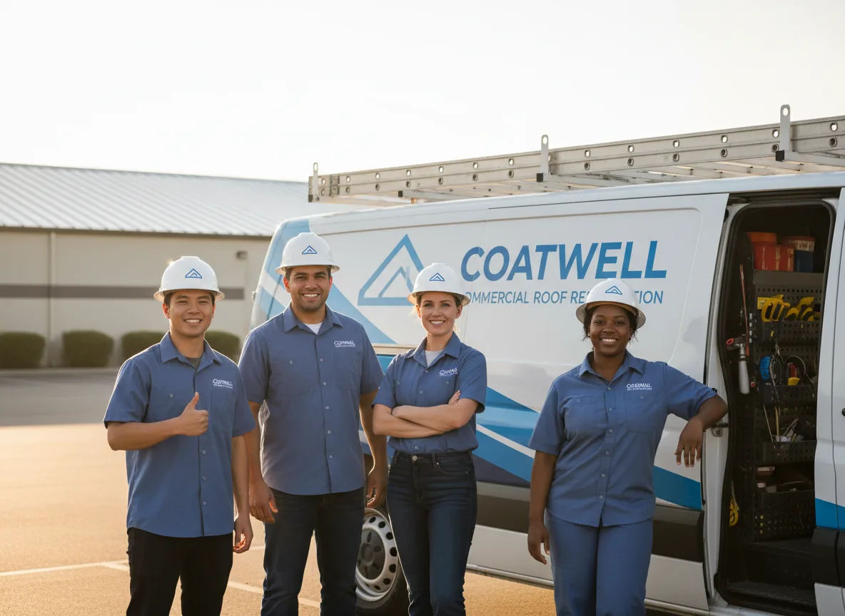 Commercial roof coating company in Lincoln, CA